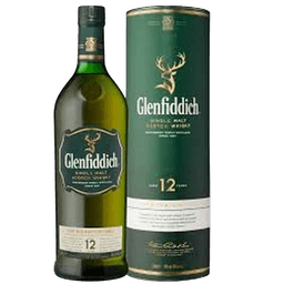Glenfiddich Single Malt Scotch Whisky 12 Years thumbnail 1