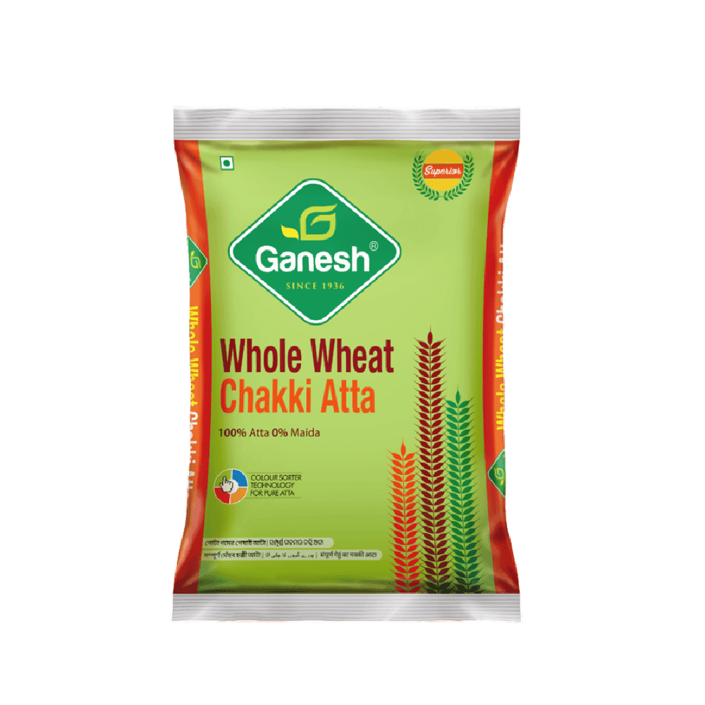 Ganesh Whole Wheat Chakki Atta 1