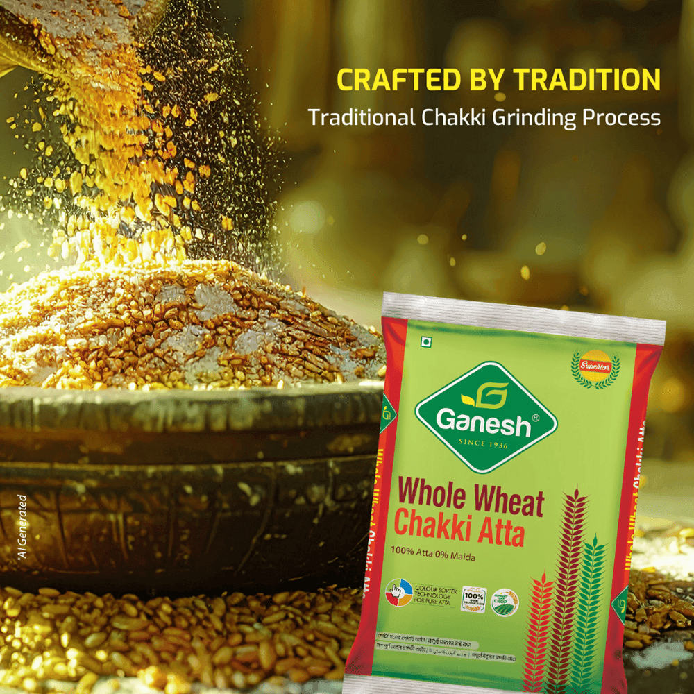 Ganesh Whole Wheat Chakki Atta 5