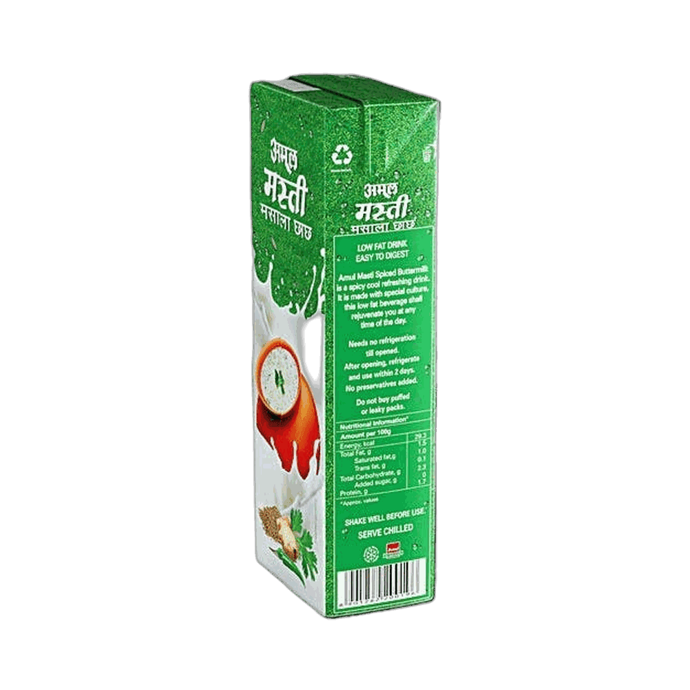 Amul Premium Spiced Buttermilk Tetra Pack 5