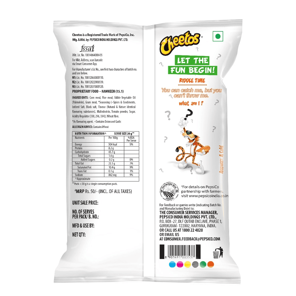 Cheetos Masala Balls Crispy Snacks 3
