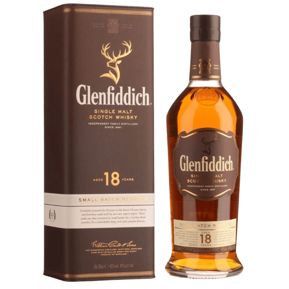Glenfiddich Single Malt Scotch Whisky 18 Years