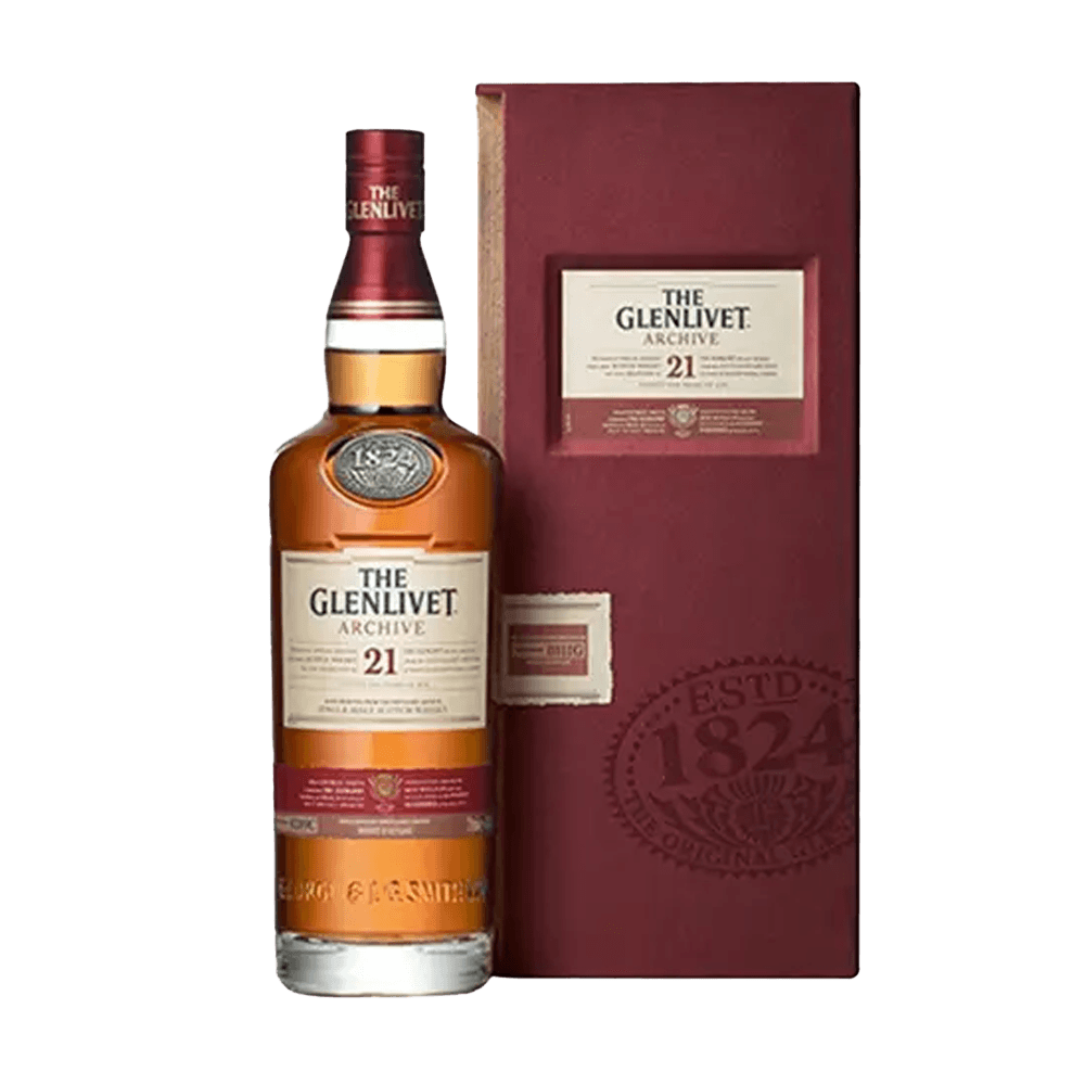 The Glenlivet 21 Years Single Malt Scotch Whisky 