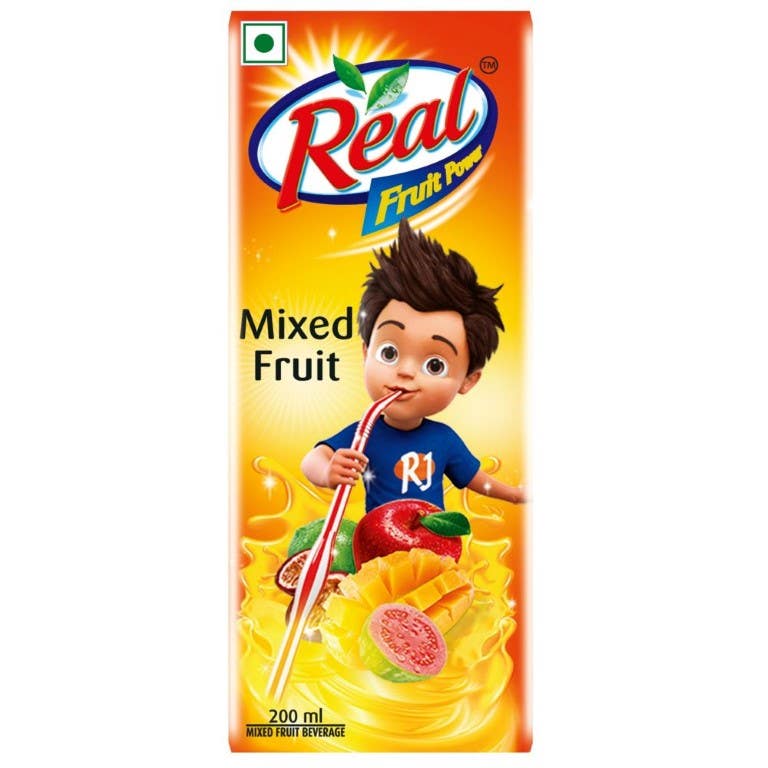 Dabur Real Mixed Fruit Juice Tetra 200Ml