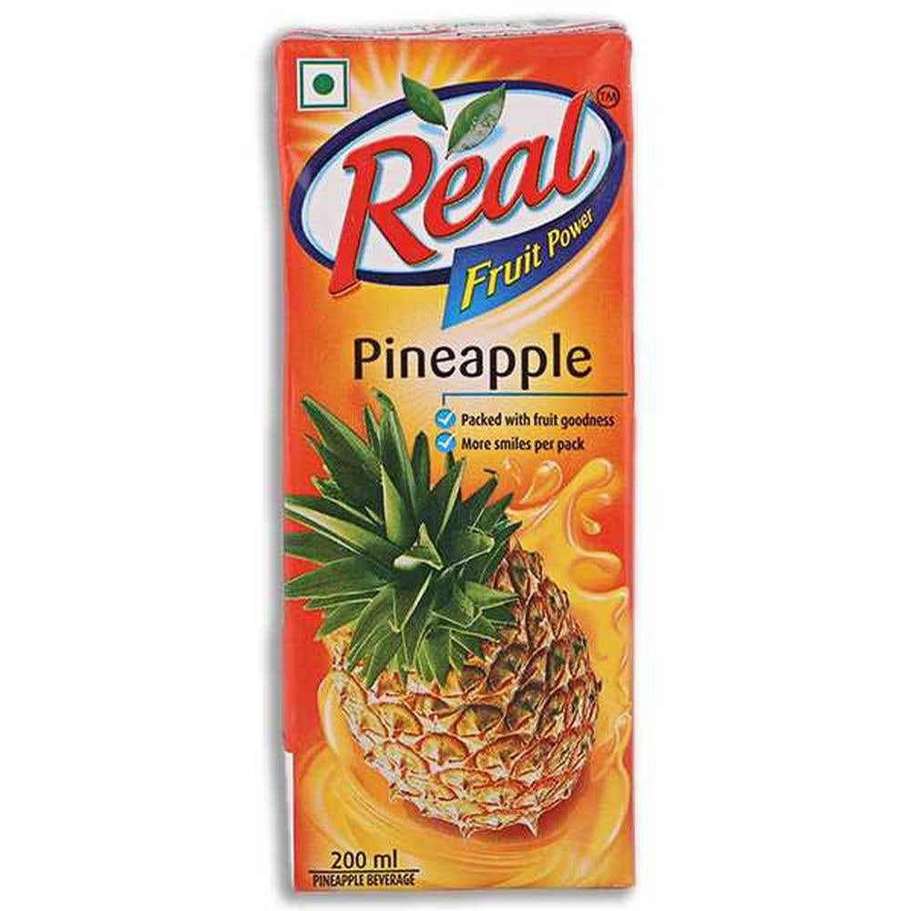 Dabur Real Pineapple Juice  Tetra 200Ml