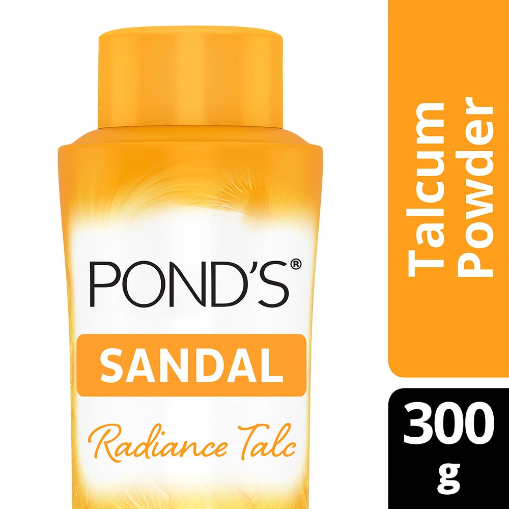 Pond'S Sandal Radiance Talcum Powder 300 G