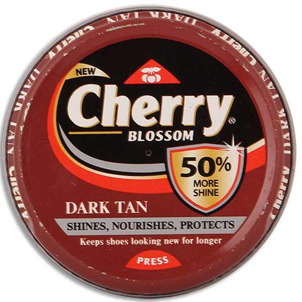 Cherry Dark Tan Wax Shoe Polish 40G