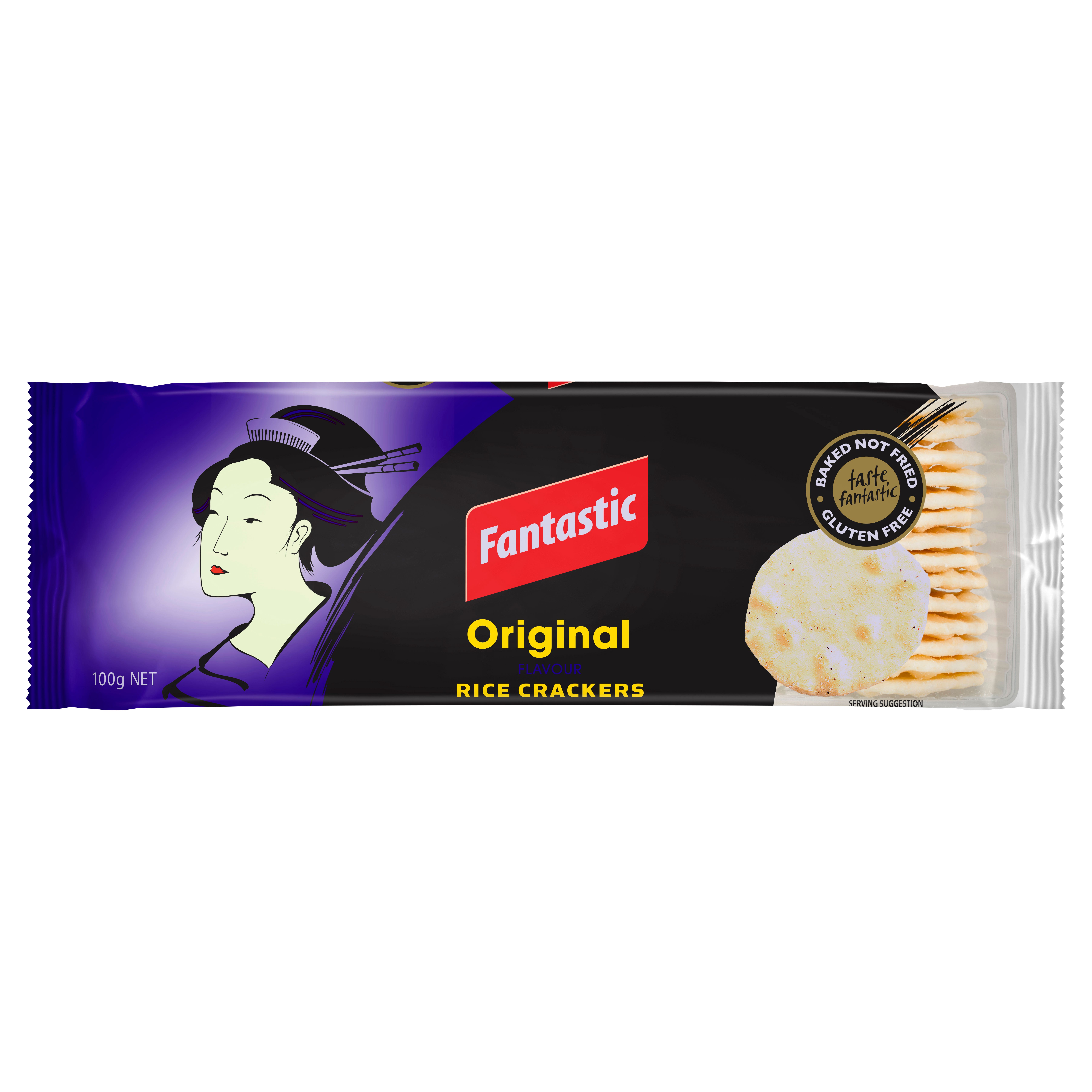 Fantastic Rice Cracker Original 100G