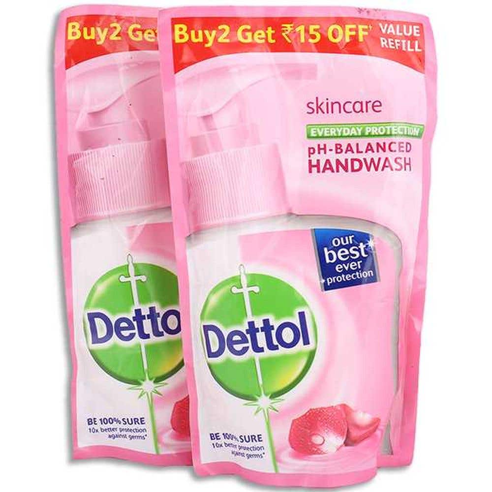 Dettol Skincare Hand Wash Refill Pouch 3X175 Ml