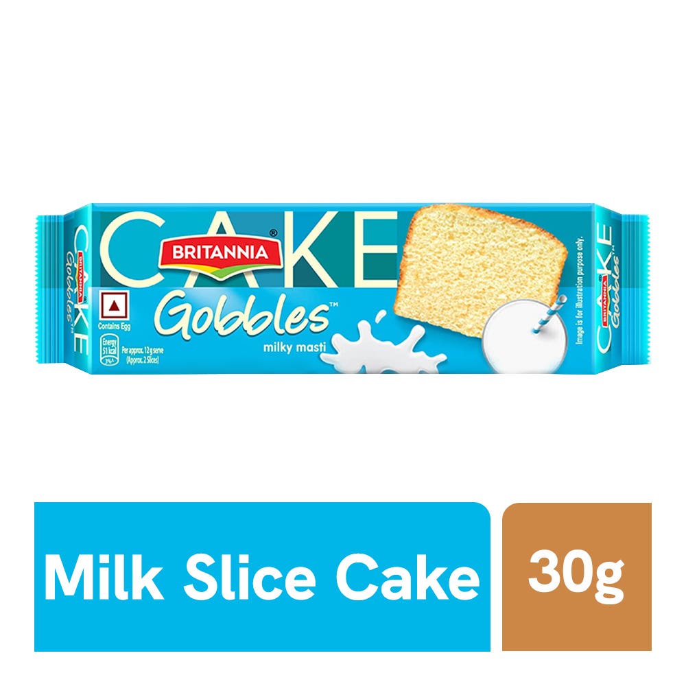 Britannia Milk Slice Cake Packet 30gm