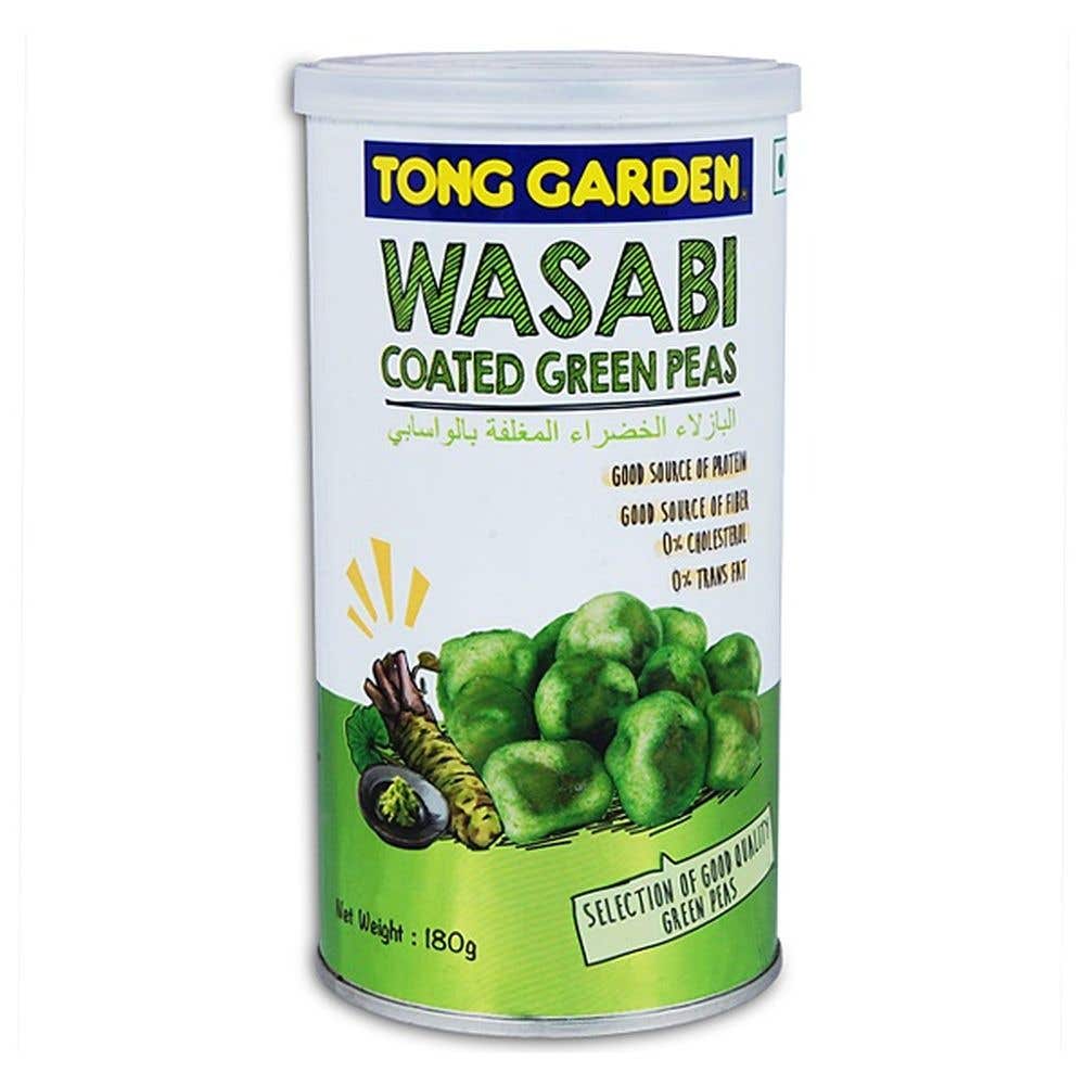 Tong Garden Wasbi Coated Green Peas Can 180G