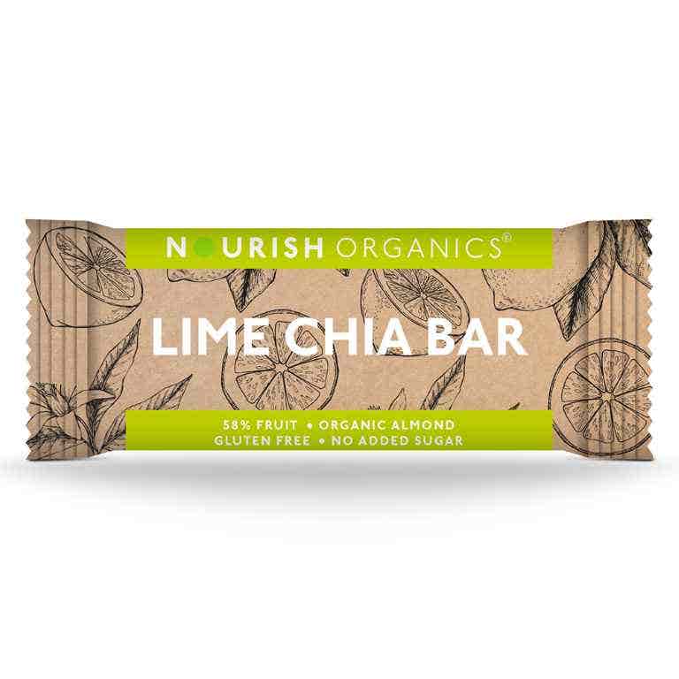 Nourish Health Lime Bar Pouch 30G