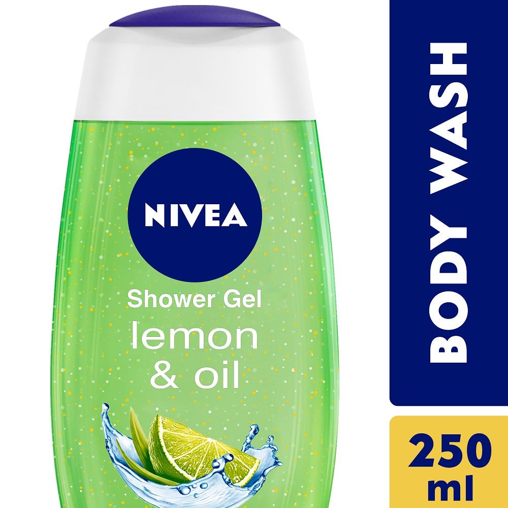 Nivea Shower Gel Lemongrass & Oil 250Ml