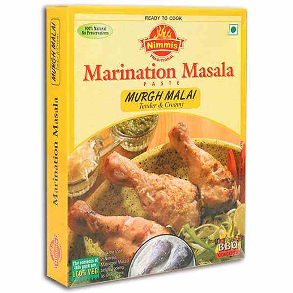 Nimmis Marination Masala Murgh Malai Creamy Paste 100G