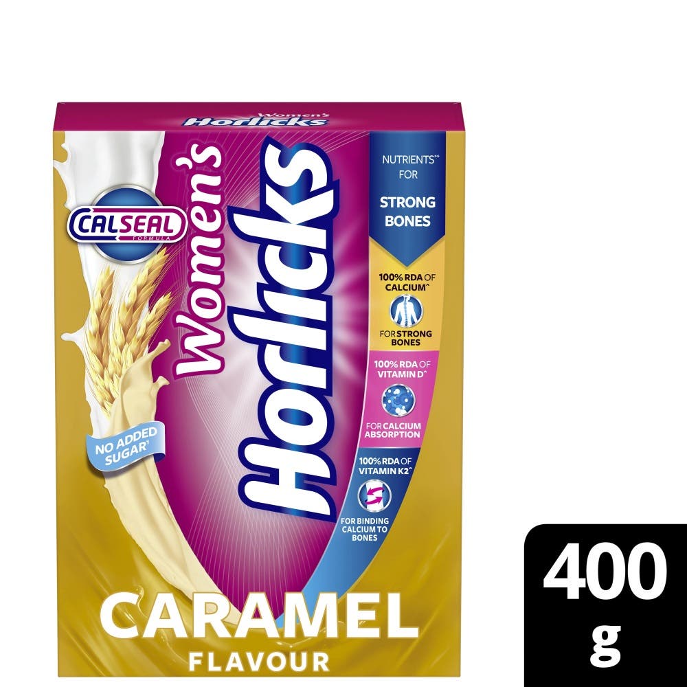 Horlicks Women'S Plus Caramel Carton 400 G