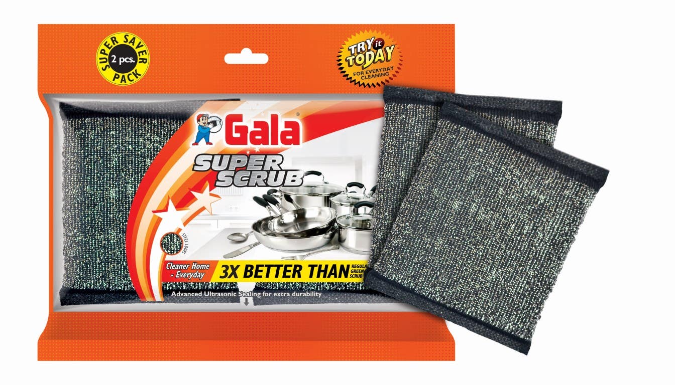 Gala Super Scrubber Scrub Pad 2 Unit