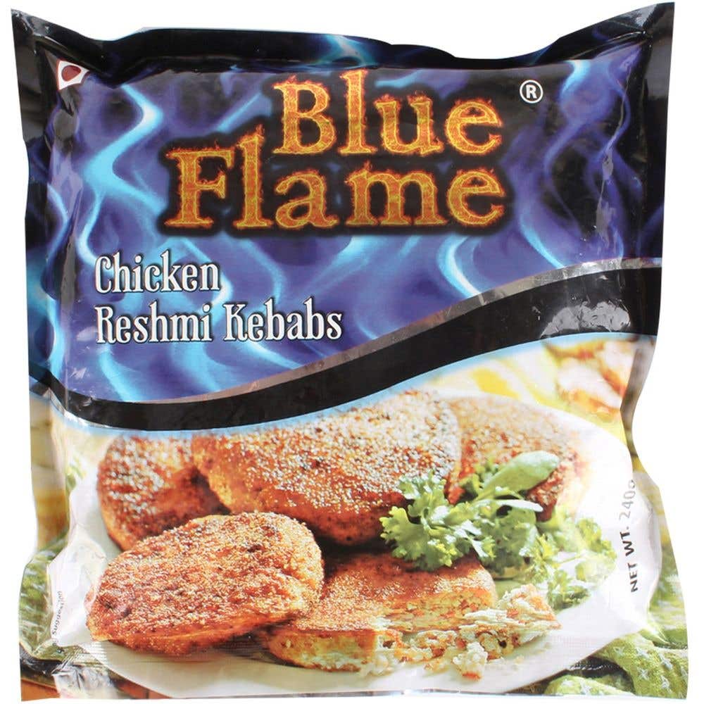Blue Flame Chicken Reshmi Kebab 240G