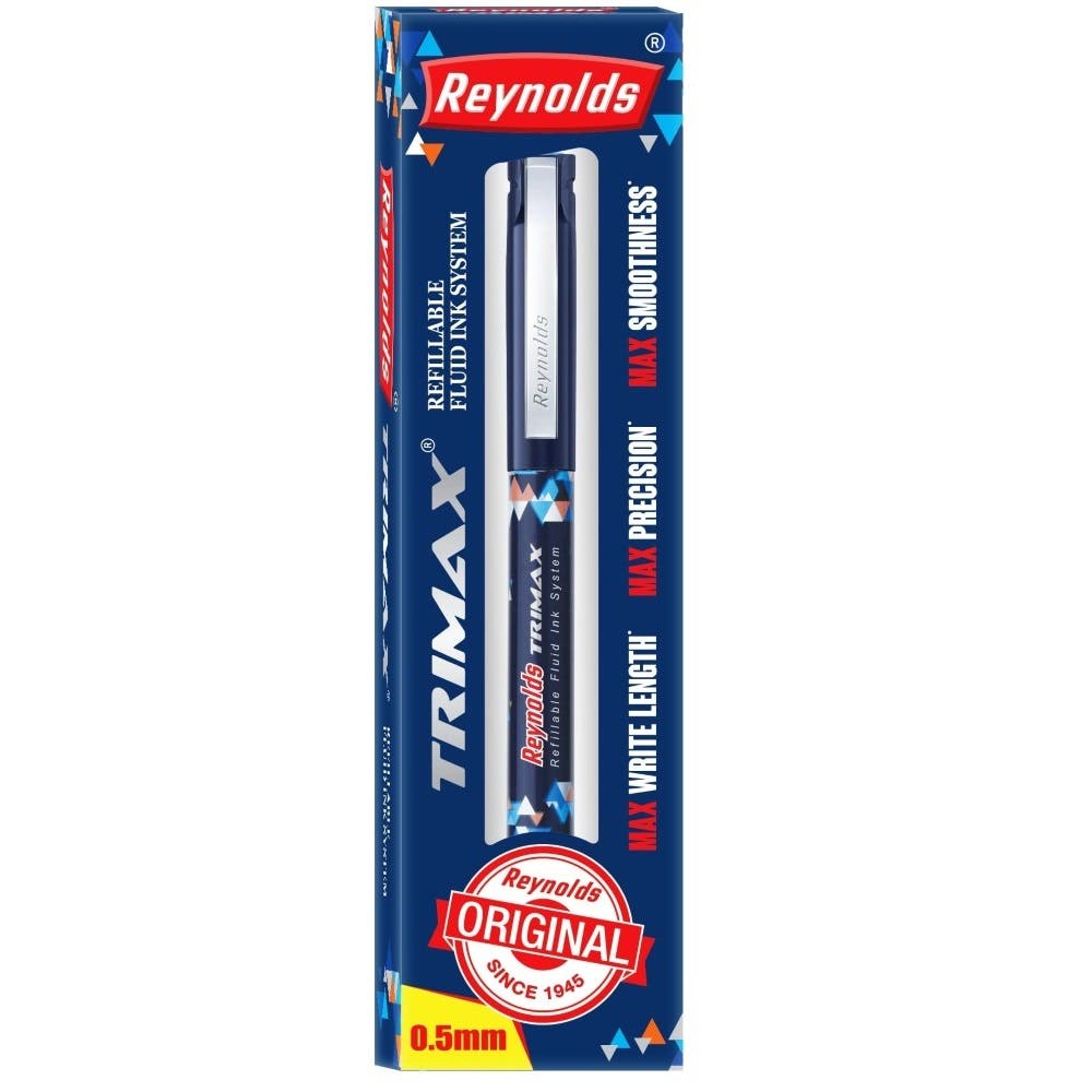 Reynolds Trimax 0.5Mm Blue Pen 1Pc 