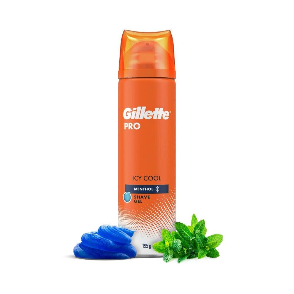 Gillette Pro Icy Cool Shave Gel 195 G