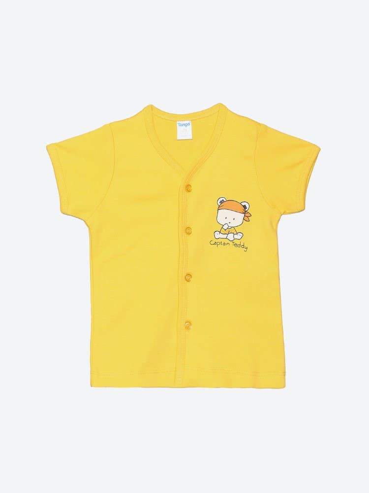 Infant Boy Graphic Print Cotton Tshirt